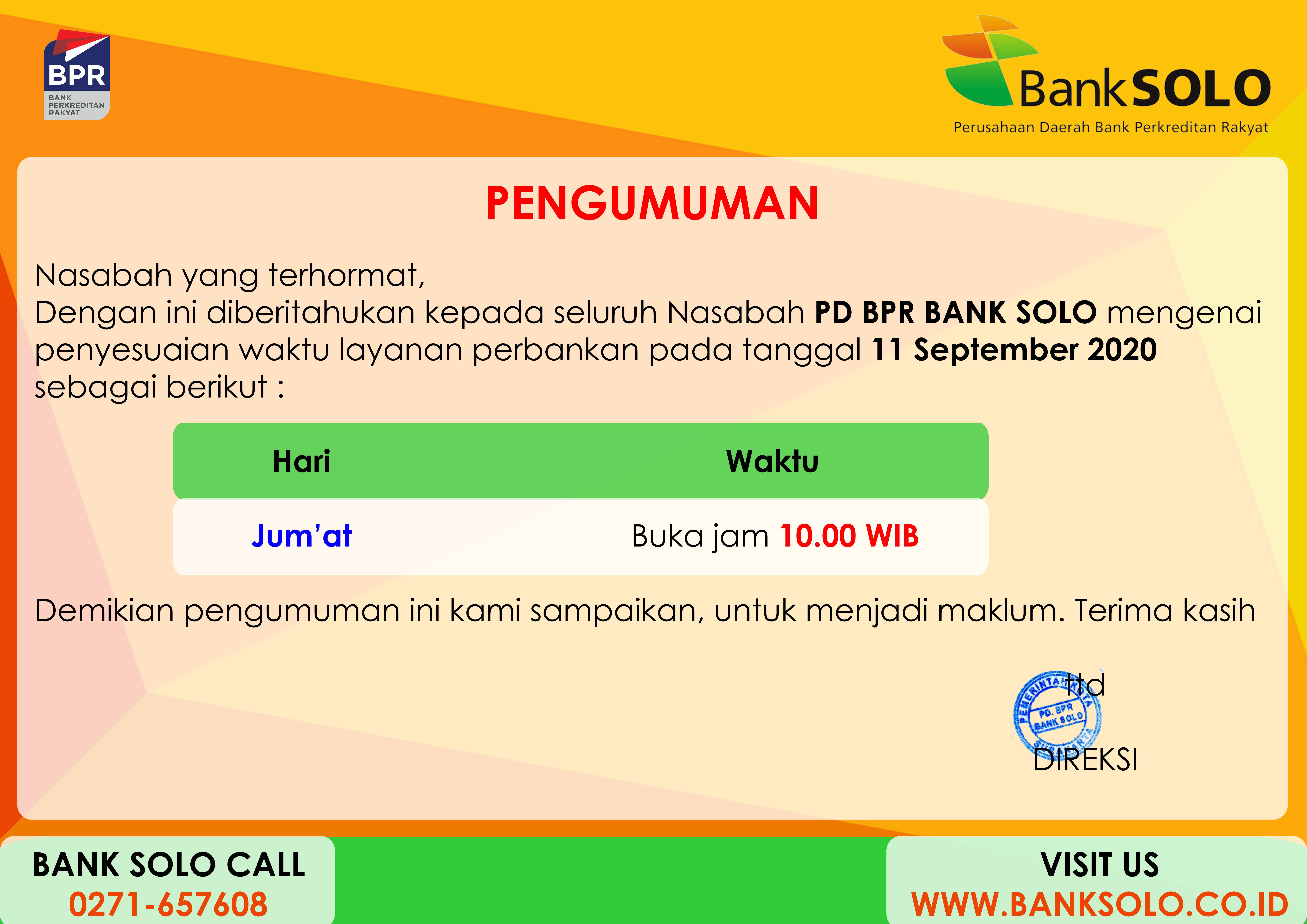 BANK SOLO